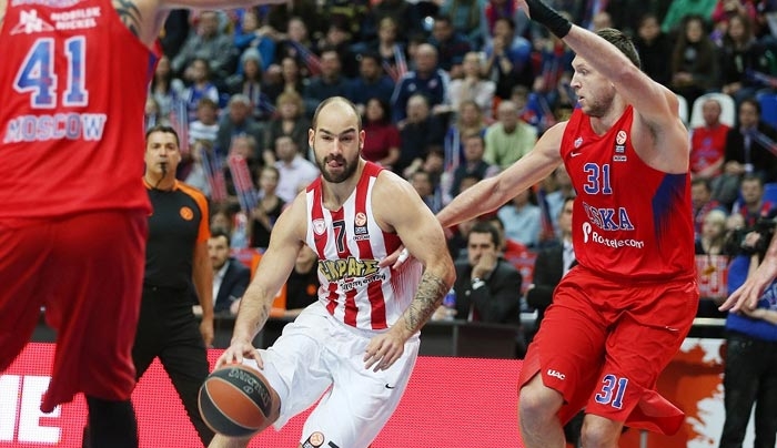 ΤΣΣΚΑ - ΟΛΥΜΠΙΑΚΟΣ 92-85: Πάλεψε στη Μόσχα, αλλά...