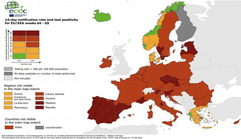 Καμπανάκι για την Αττική και από το ECDC μετά την έξαρση κρουσμάτων