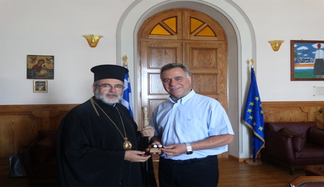 Εθιμοτυπική επίσκεψη Μητροπολίτη Κώου- Νισύρου στον Δήμαρχο Κω
