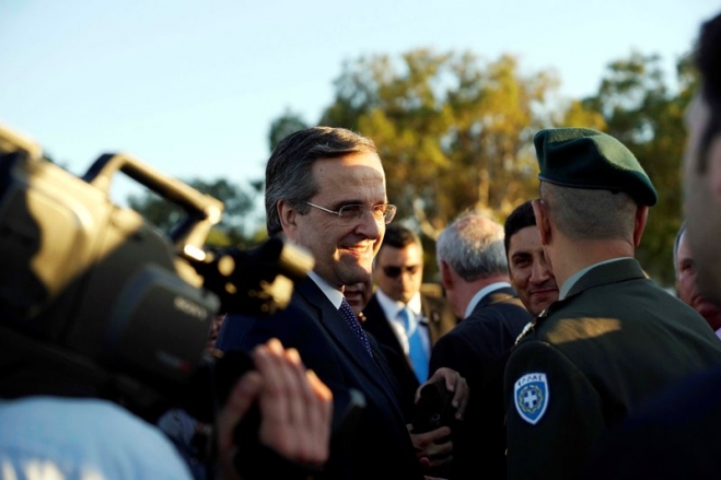 Εντυπωσιακό φωτορεπορτάζ από την επίσκεψη Σαμαρά στα Χανιά