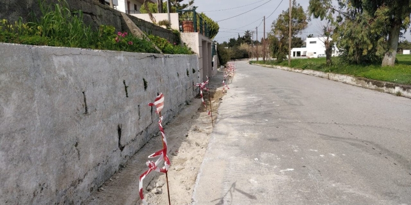 “Νέο δίκτυο ηλεκτροφωτισμού στην Αντιμάχεια. Προχωράμε μπροστά με έργα.”