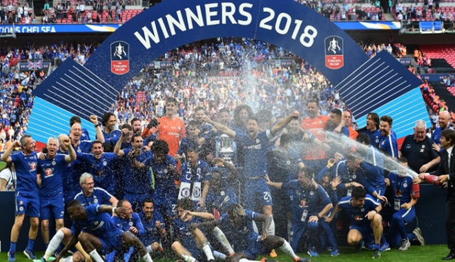 Κυπελλούχος Αγγλίας η Τσέλσι: 1-0 τη Μάντσεστερ Γιουνάιτεντ με γκολ του Αζάρ