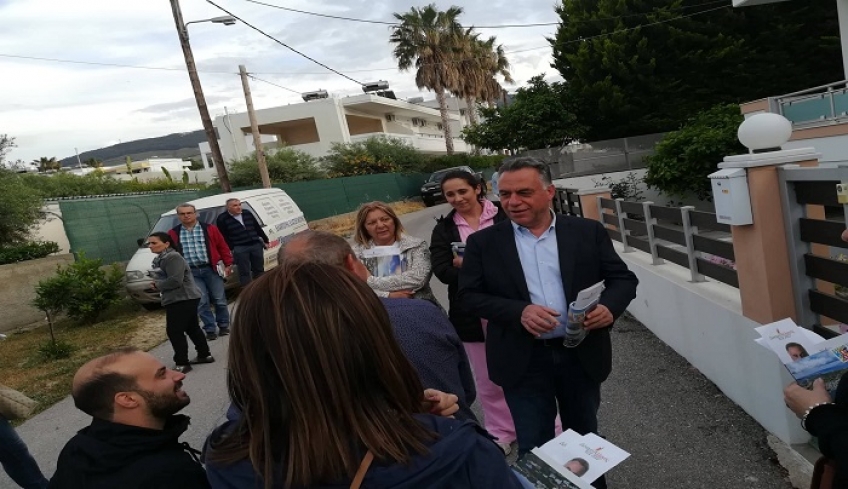 “Η αγάπη, τα χαμόγελα και ο ενθουσιασμός κυριάρχησαν στην επαφή του Γιώργου Κυρίτση με τους πολίτες της Κω”