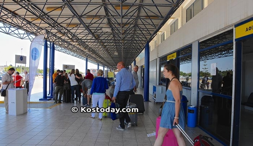 274.538 διακινούμενοι επιβάτες τον Οκτώβριο στο αεροδρόμιο της Κω