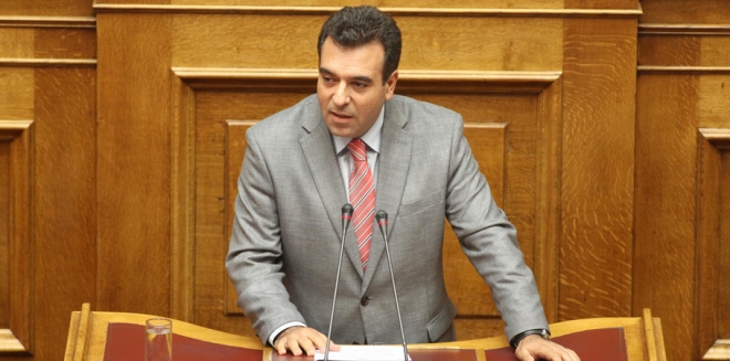 Ερώτηση του Μάνου Κόνσολα μαζί με άλλους 40 βουλευτές για τη μείωση του ειδικού φόρου κατανάλωσης στο πετρέλαιο θέρμανσης