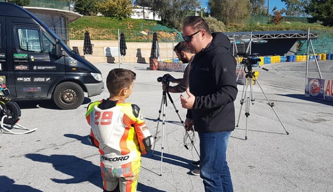 Στην εκπομπή Moto in Action ο Σπύρος Μάριος Φουρθιώτης Fourquez#28