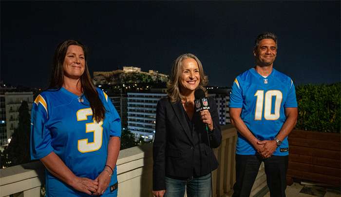 Οι Los Angeles Chargers γράφουν ιστορία με το πρώτο NFL Flag Football Event στην Ελλάδα