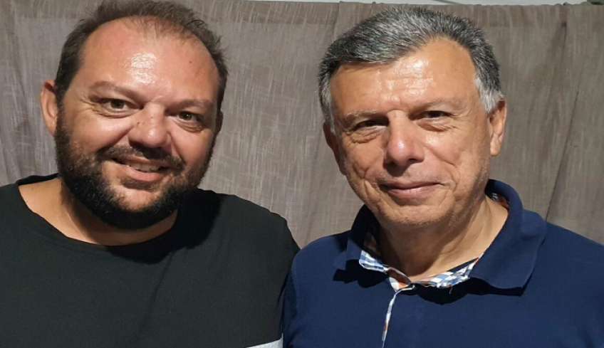 Με τον Θεοδόση Νικηταρά και ο Αντώνης Παντελίδης