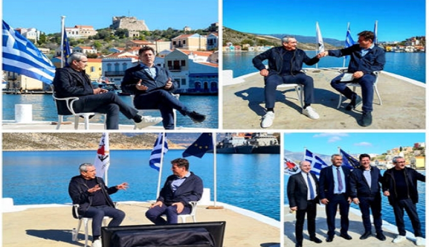 Γ. Χατζημάρκος: Η επιλογή του Καστελλορίζου για την Ευρωπαϊκή συζήτηση για τη Νησιωτικότητα, ιδανική.