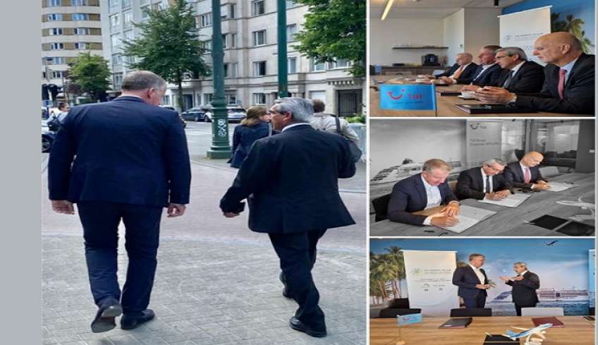 Μια μεγάλη ημέρα για το μέλλον των νησιών μας η συνεργασία και η υπογραφή της συμφωνίας με τον Ομιλο TUI για τον Τουρισμό του Αύριο.