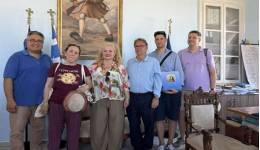 Διπλή τιμή και παγκόσμια ακτινοβολία για τη Νίσυρο: Υποδοχή κορυφαίων δικαστικών λειτουργών και διεθνών επιστημόνων